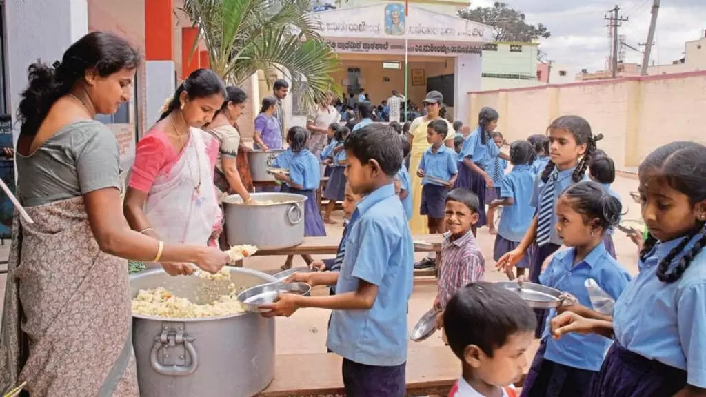 Telangana govt releases Rs. 44.73 crore for cook cum helpers’ salaries under the PM POSHAN midday meal scheme in government schools.