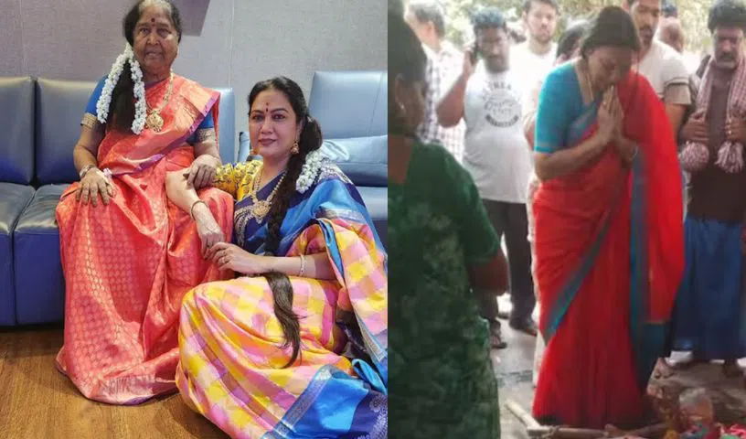 Comedian Hema mourns her mother's demise. Earlier, her mother fell ill during Hema’s drug-related controversy.