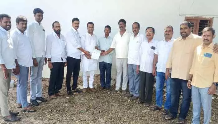 Nagapuri Kiran, a Congress leader, sanctioned Rs. 60,000 from CM Relief Fund for seriously ill Ravishetty Kishan.