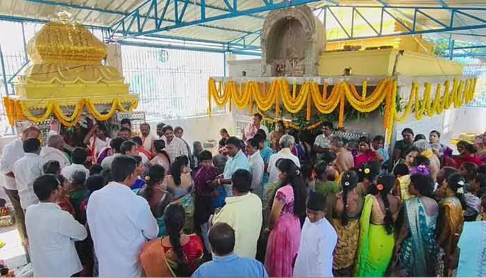Ancient temples in Manavapadu were re-consecrated with devotion, as Dr. Lingaraju emphasized unity beyond caste and creed during the celebrations.
