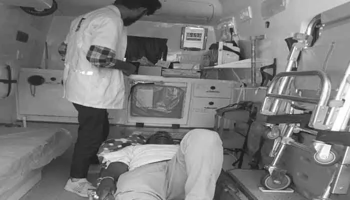 A head-on collision between two bikes in Janampalli left one man critically injured. He was rushed to Palamuru Govt Hospital.