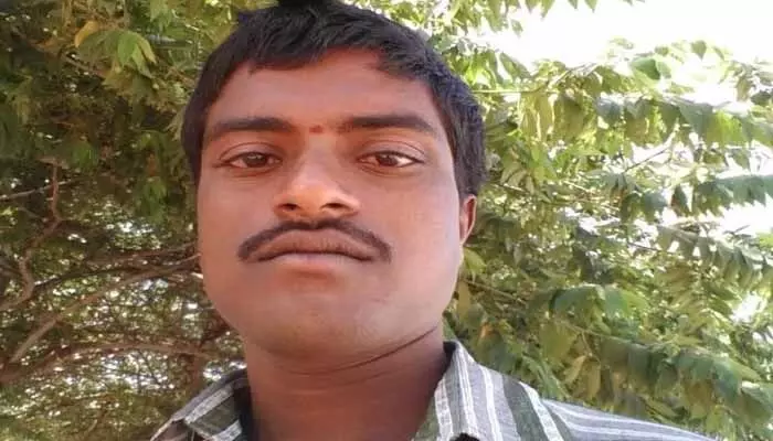 Dasari Srinivas in Midjel committed suicide under debt pressure. Family lodged complaint with police for further investigation.