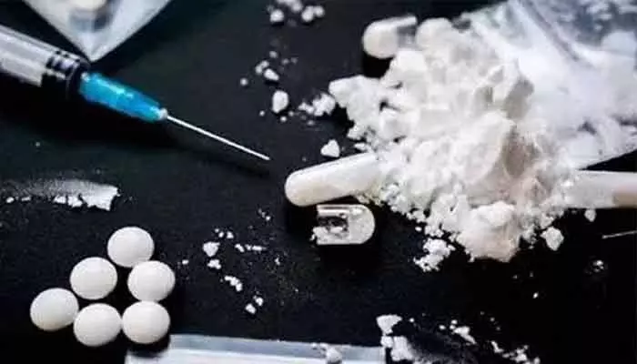 Hyderabad police nab drug gang carrying MDMA ahead of New Year celebrations. 15 grams of drugs and 3 mobiles seized; investigation underway.