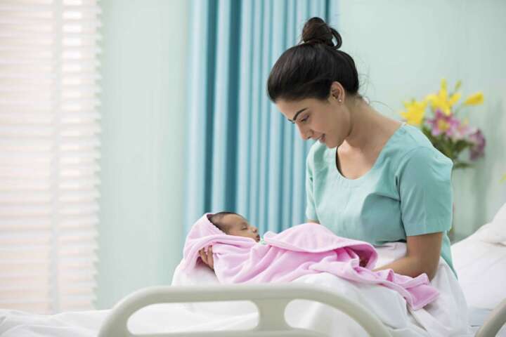 Doctors say VBAC after a first C-section is possible, with success chances of 60–80% depending on the mother’s health and pregnancy conditions.